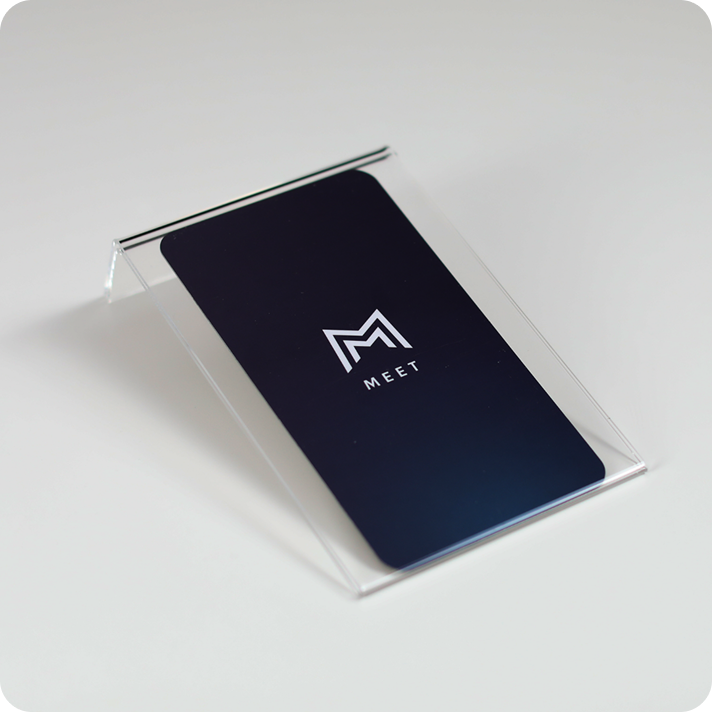 専用ページ CLEAR STAND（MEET EASY ACCESS用）｜MEETタッチPR